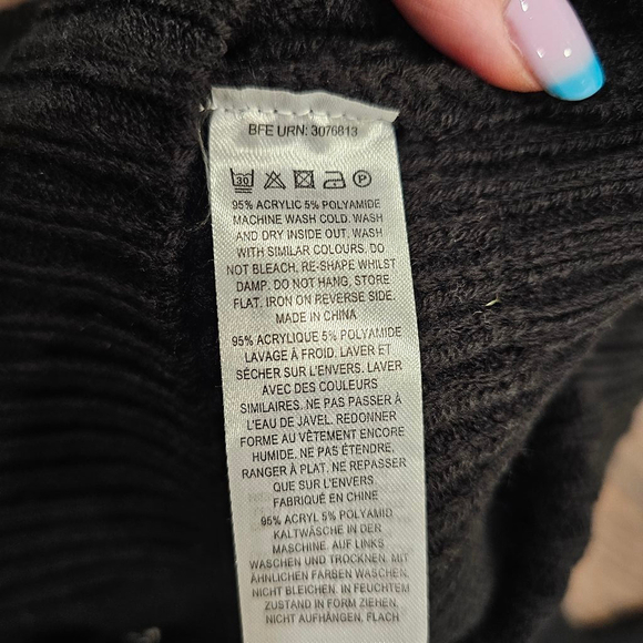 NWOT French Connection Babysoft Satin Bow Cardigan Sz M - Picture 3 of 10